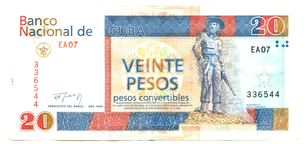 money in Cuba
